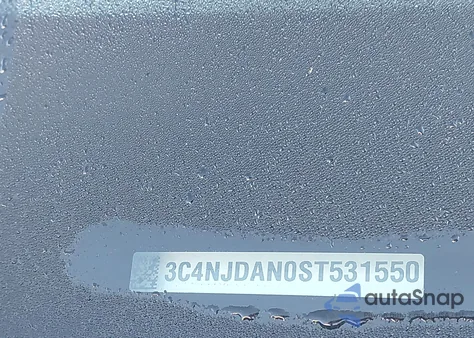 2025 Jeep Compass Sport 4X4 from USA, damaged, VIN 3C4NJDAN0ST531550